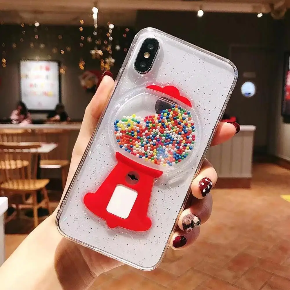 Для xiaomi A1 A2 lite A3 mi 8 lite 9 SE redmi 6 6A 7 7A Note 5 6 7 8 Pro Блестящий Мягкий Прозрачный чехол - Цвет: NO.2