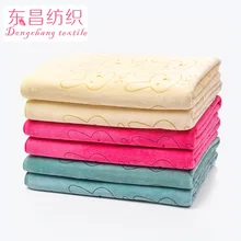 Очень большое плотное водопоглощающее полотенце из сверхтонкого волокна для взрослых, детское хлопковое банное полотенце с рисунком кролика