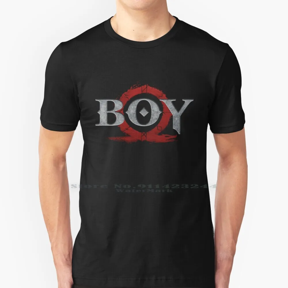 God Of War : Boy T Shirt Cotton 6Xl God Of War Boy Kratos Atreus Ps4 Gaming Videogioco Game Of The Year Godofwar God Red