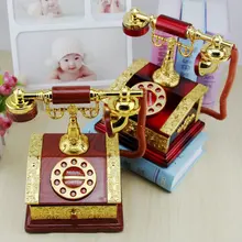 

New Retro Telephone Ornaments Classic Resin Mobile Phone Antique Home Decoration Photography Props Bar Crafts Ornaments