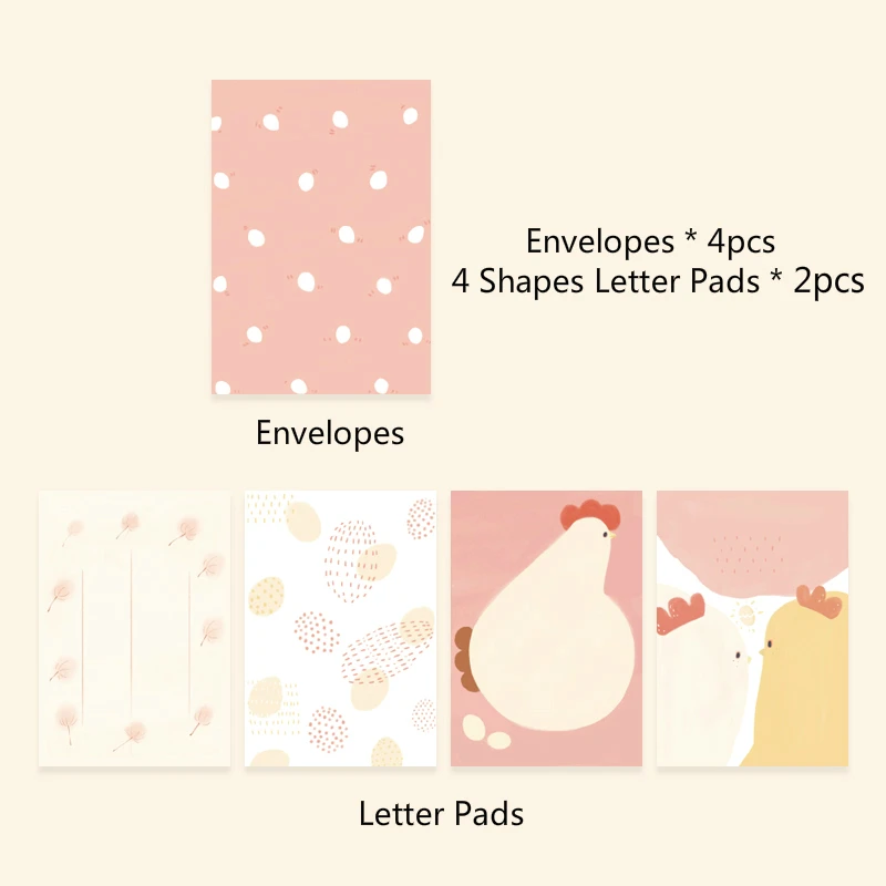 2 Mr paper, 4 шт./лот, бумажные конверты, с 8 шт., Kawaii, Мультяшные буквенные накладки, креативные канцелярские принадлежности, цветные подарочные конверты Ins - Цвет: 2