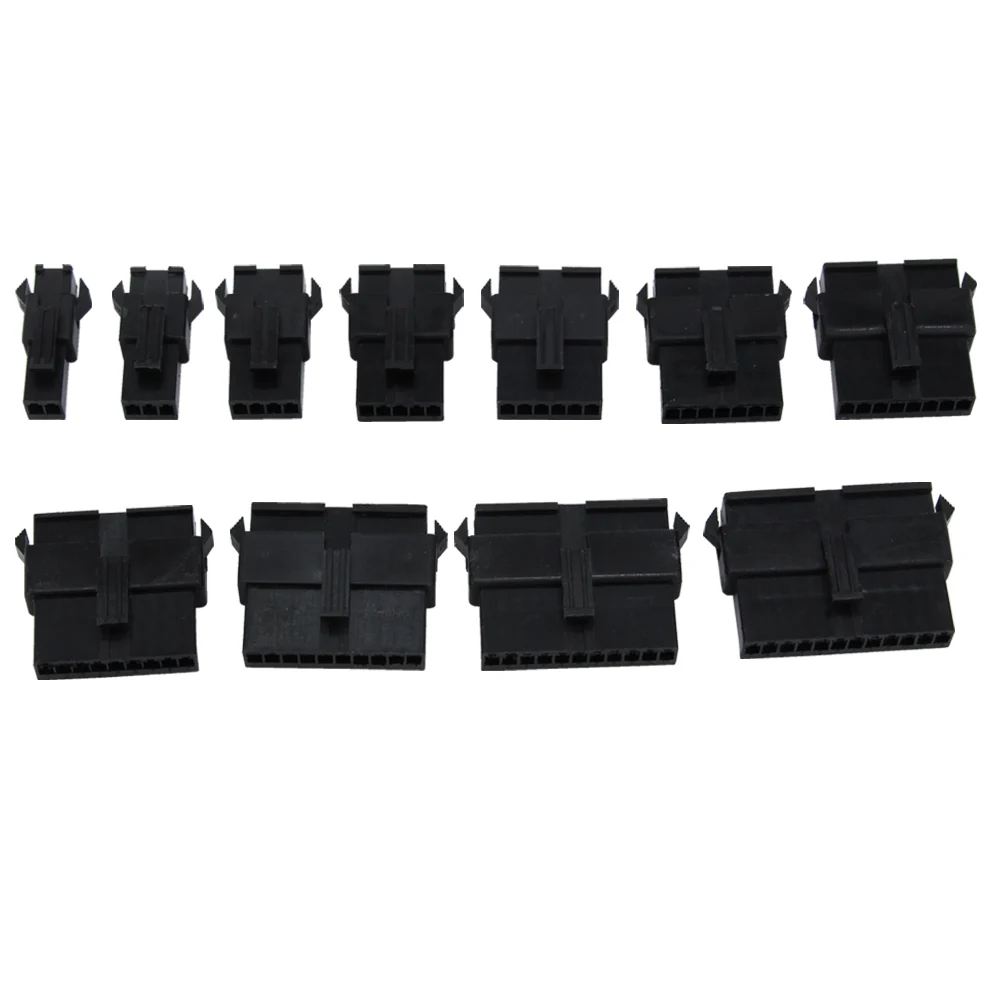10 Sets JST SM 2.54mm Connector Female and Male Housing + Terminals SM2.54 series 2/3/4/5/6/7/8/9/10/11/12Pin | Обустройство дома