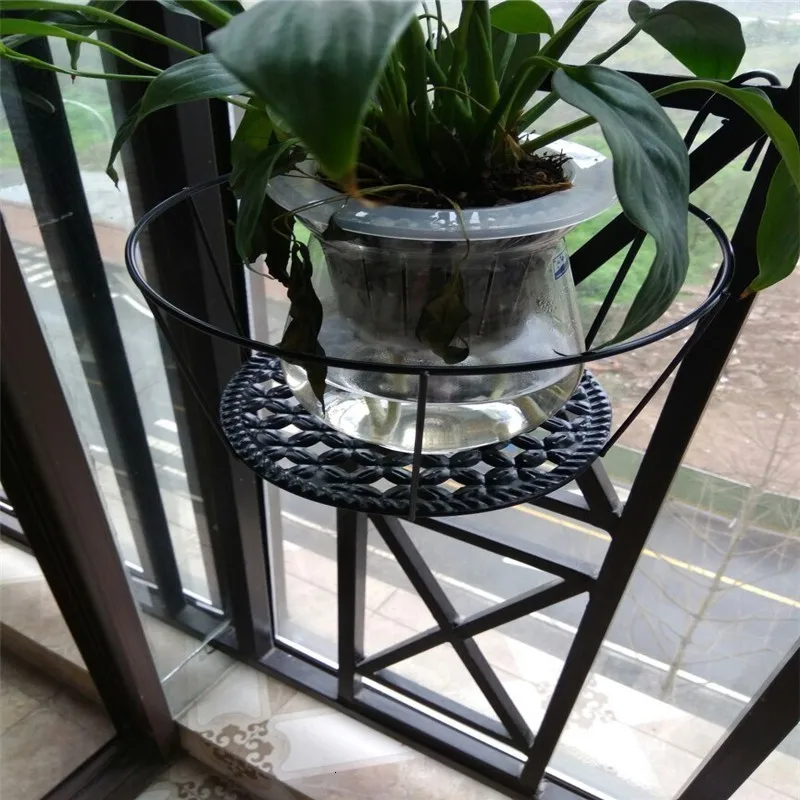 Mensole Per Fiori Afscherming Garten Dekoration Balkon Dekarosyon Varanda Planten Rek Balcon Цветочная полка для балкона