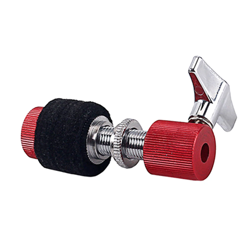 Red Hi-Hat Clutch Alloy Made Standard Jazz Drum Percussion Instrumental Parts & Accessories
