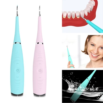 

Portable Electric Ultrasonic Dental Scaler Tooth Stains Tartar Usb Charging Teeth Calculus Remover Tooth Whitening Tool
