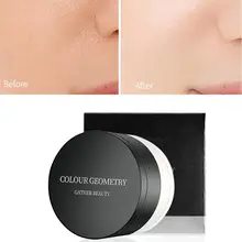 Горячая рассыпчатая пудра прозрачный макияж отделка контроль масла водонепроницаемый для лица отделка Установка с косметическим слоем
