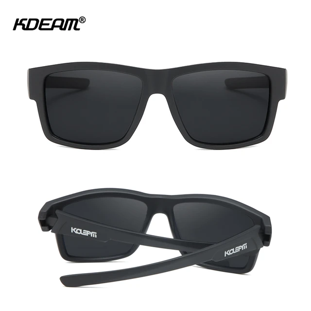 KDEAM Design Innovation Floatable Sunglasses Men Square Sports Glasses  Polarized UV400 Surfing Boating Sunglass Float KD7077 - AliExpress