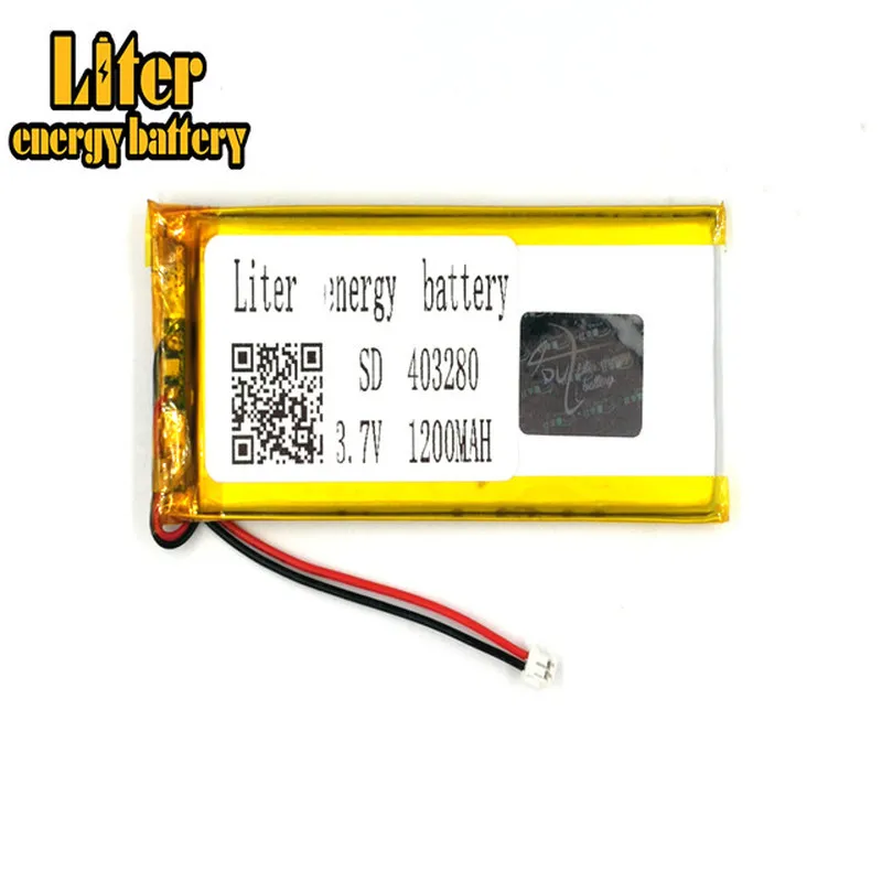 Разъем 1,5-2 P 403280 3,7 V 1200mah MP3 MP4 MP5 маленькие игрушки Bluetooth стерео LiPo батарея литий-полимерный аккумулятор
