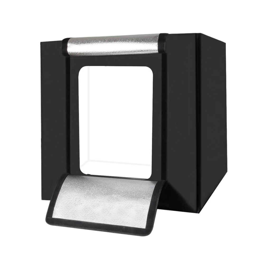 PULUZ PU5080 80cm Photography Photo Studio Softbox Tent 5500LM 5500K 80W White Light Shooting Tent Softbox Photo Studio Kits
