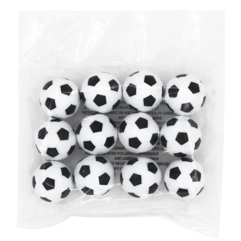 12 шт. мини ABS Foosball аксессуары Настольный Футбол 36 мм Kicker мячи для ног машины