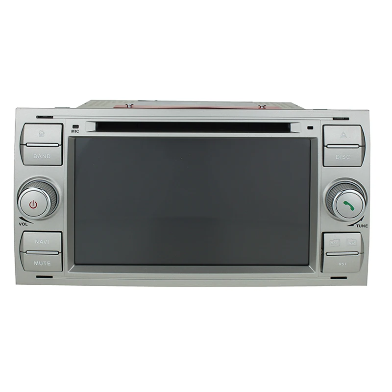 " PX6 Hexa Core DSP автомобильный dvd-плеер Android 9 InDash для Ford Transit Focus подключение S-MAX Kuga Mondeo с Wifi 4G gps Bluetooth - Цвет: Серебристый