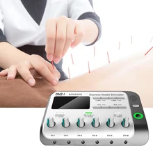 

6 Output Channel Disgistal Multi-Functional TENS Body Massager Electric Acupuncture Therapeutic Instrument Muscle Stimus Massage