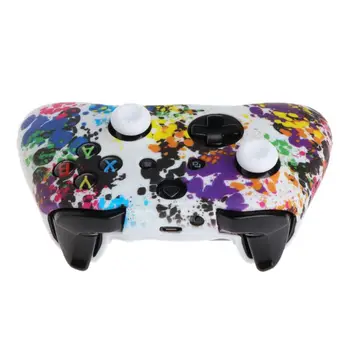 

Popular Silicone Gamepad Cover + 2 Joystick for xbox one X S Controller H05A