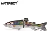 WATERBOY – leurre Swimbait Glide S avec 2 sections articulées, appât artificiel pour la pêche en eau douce, appât pour attraper des poissons dans un évier lent, 18cm, 68g ► Photo 2/6