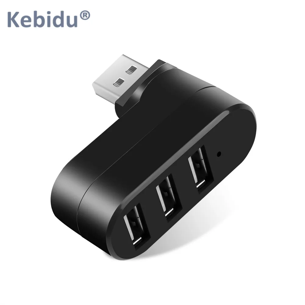 

Kebidu USB Hub 2.0 Multi USB 2.0 Hub USB Splitter High Speed 3 Ports Hub For PC Computer Accessories
