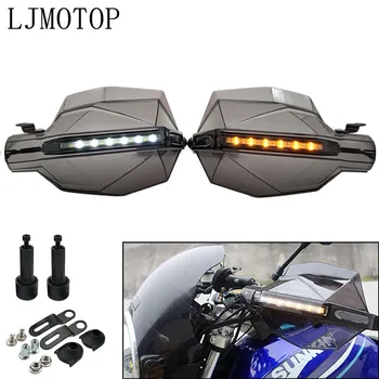 

Motorcycle Hand Guard Handle Protector HandGuards with LED Signal Light For Honda VTR1000F CBR125R CBR300R CB300F CBR/CB 300