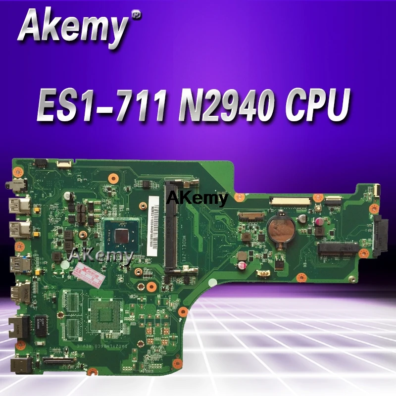 

For ACER ASPIRE ES1-711 Laptop motherboard NBMS211001 DDR3 Mainboard test good