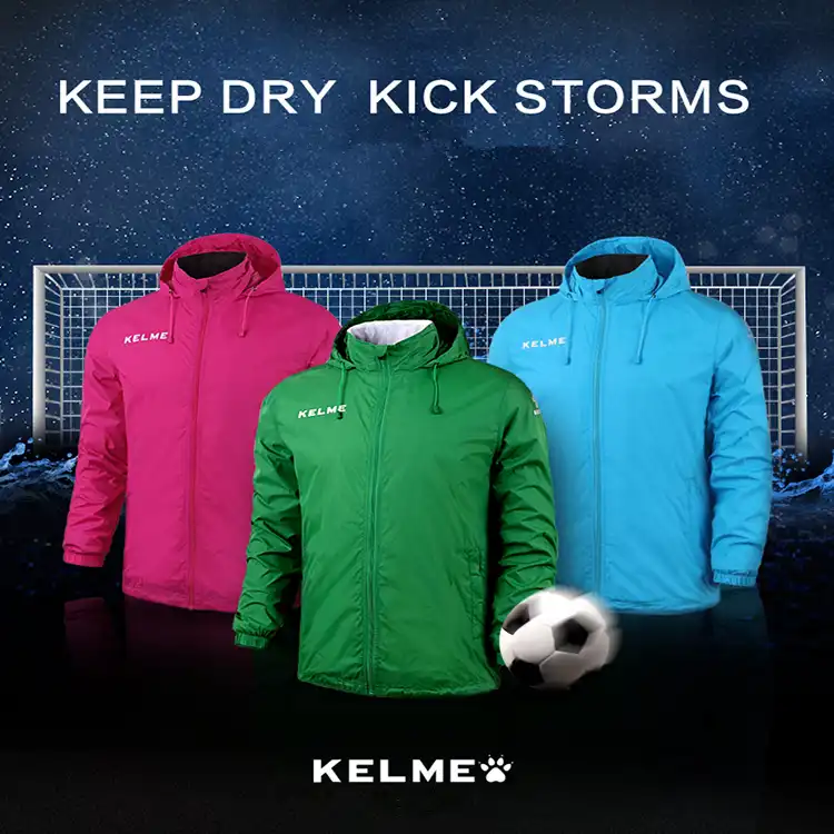 waterproof football training jacket