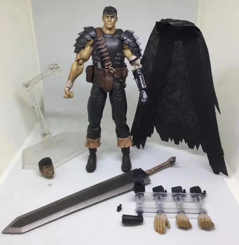 6 дюймов Figma 359 игра Berserk Figma 410 beruserku черный меч фигурка модель игрушка кукла подарок