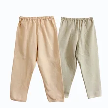 Детские весенние подштанники, детские штаны из чистого хлопка цветные хлопковые брюки для девочек подштанники для малышей