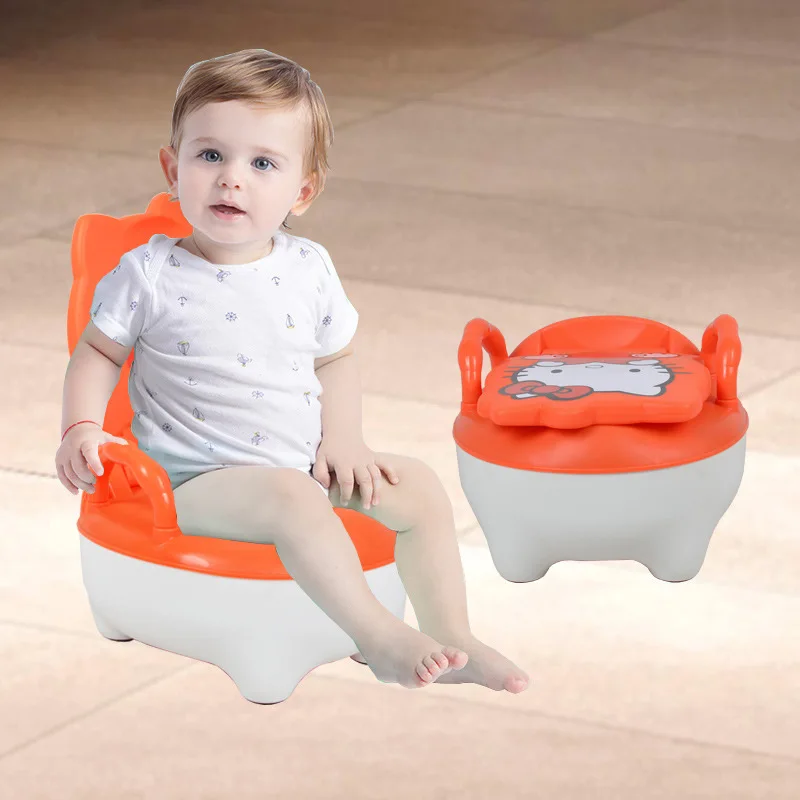 

Multi-functional CHILDREN'S Toilet Thick Cartoon Type Baby Toilet Separation Drawer-type bian cao