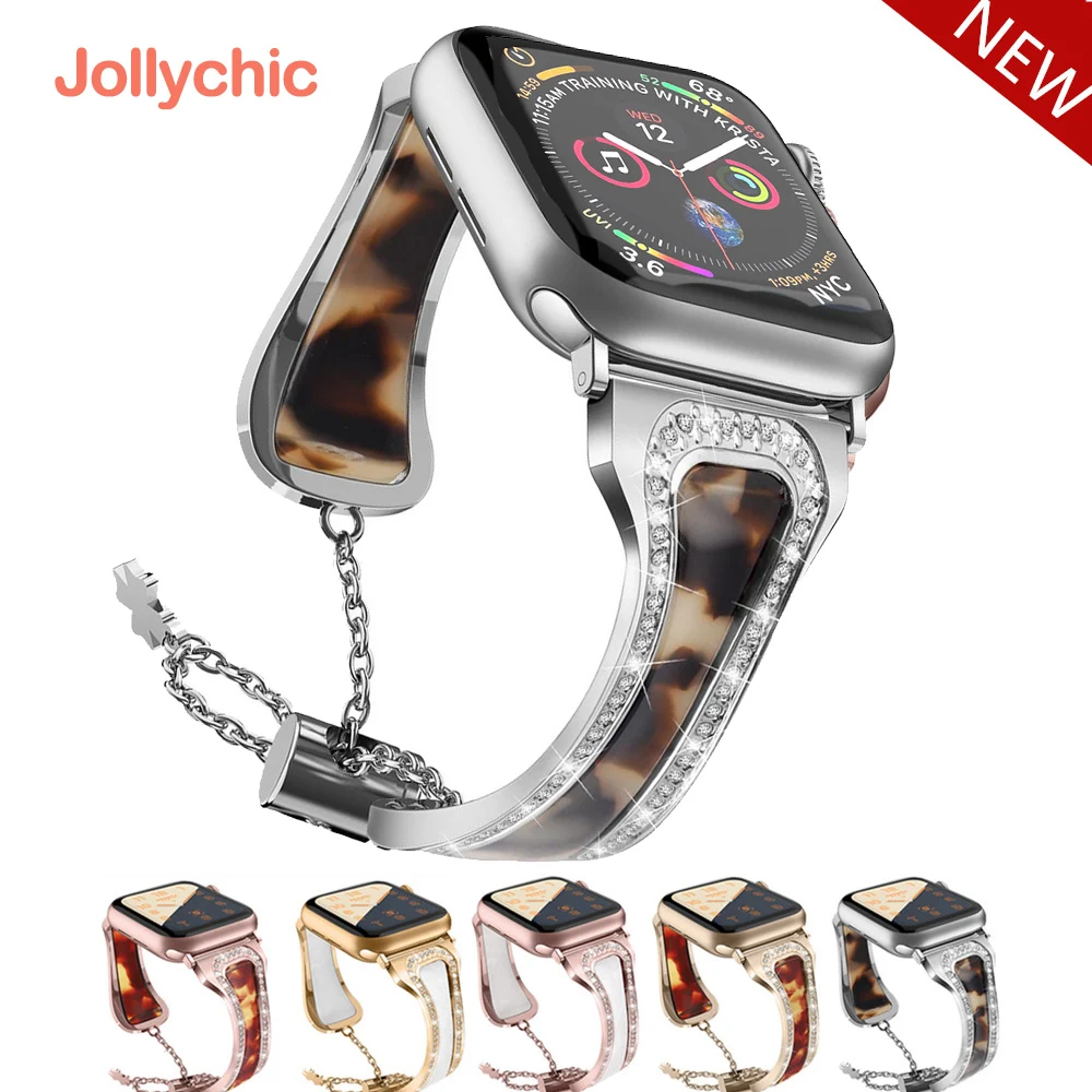 

Stainless steel Strap For Apple watch 4 band 42mm 38mm iwatch 5 4 3 3 band 44mm 40mm metal watch strap bracelet Watch Accessorie