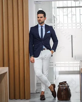 

Men Wedding Suits Formal Business Costume Groom Tuxedos Men Dinner Party Two Buttons Dress 2 Pcs Suit men's suit