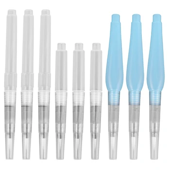 

1 Set 9Pcs Fashion Creative Durable Portable Arts Ink Pen Writing Pen Fountain Pen Water Injection Paintbrush