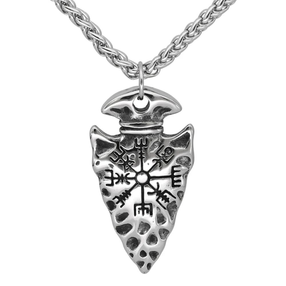 FaithHeart Ketting met hanger met runentekens, Viking