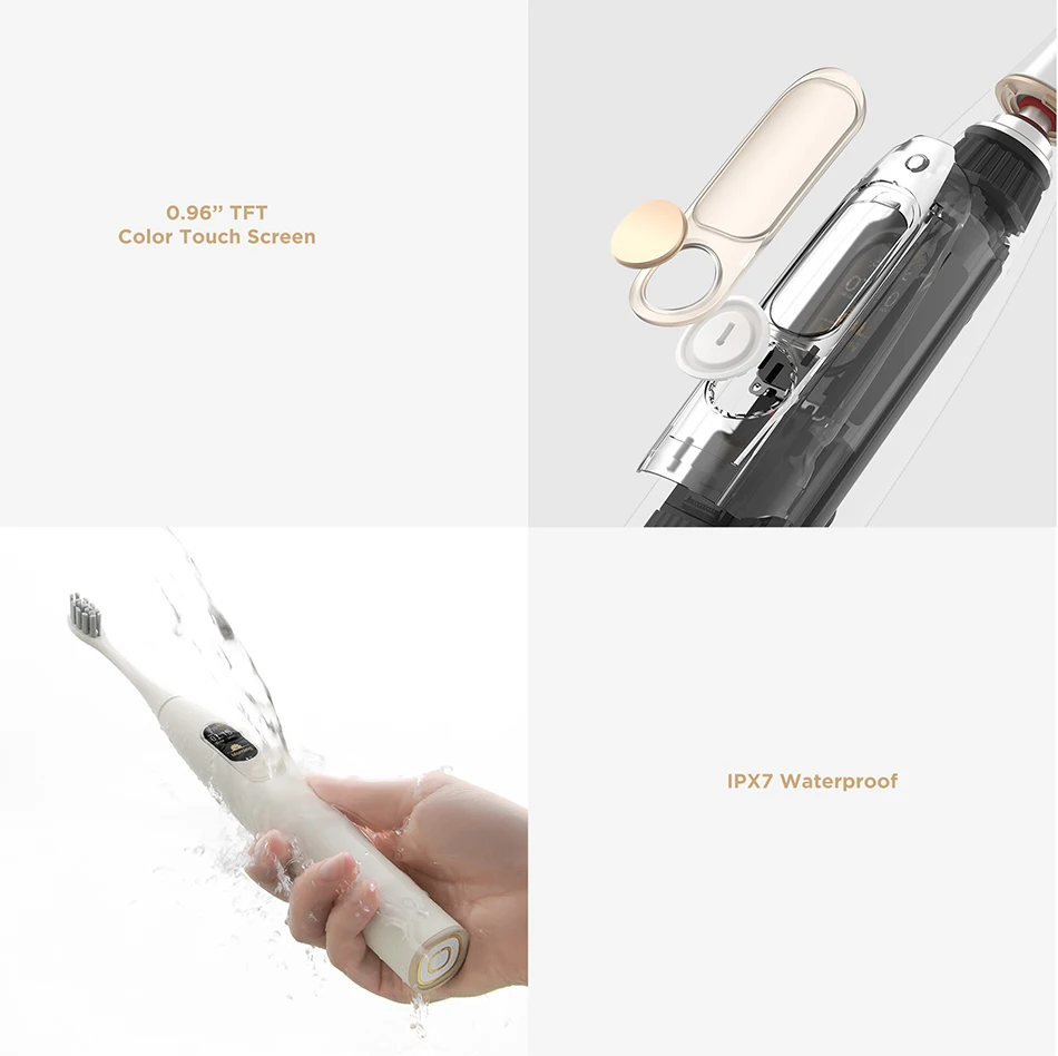 Xiaomi Oclean X xiaomi sonic электрическая зубная щетка обновленная Водонепроницаемая ультра звуковая автоматическая зубная щетка перезаряжаемая через USB