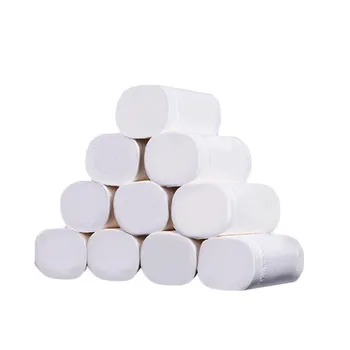 

Natural Toilet Paper Household Mild Bathroom Kitchen Paper Coreless Portable Tissue Rolls Disposable Napkin 8/12/14 Rolls #LR4
