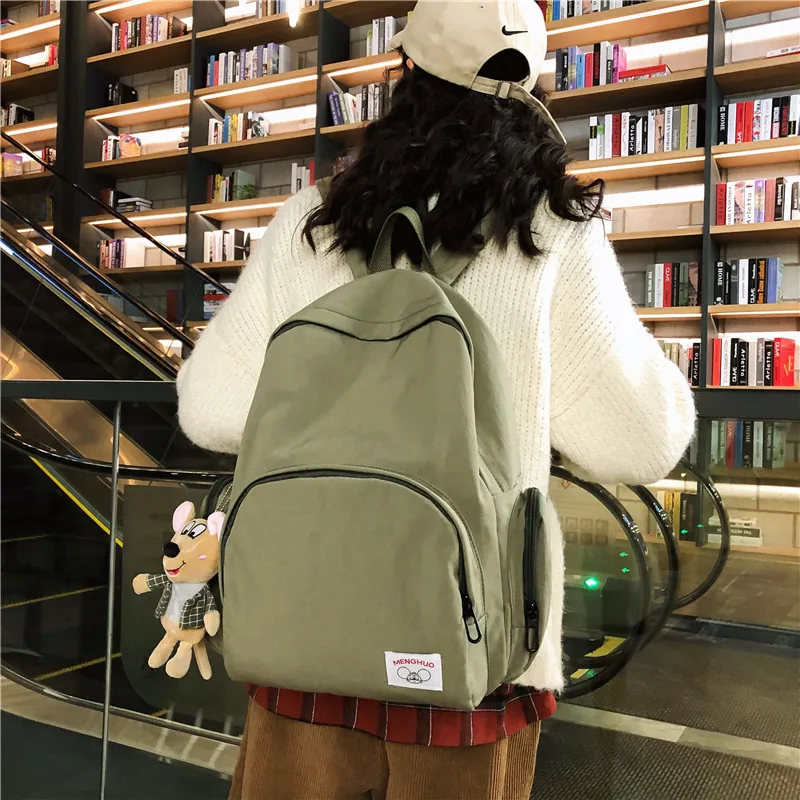 

Backpack School for Girl 2020 Waterproof Nylon Mouse Backpack Quality Travel Bag Female Backpacks School Bag for Teenage Mochila