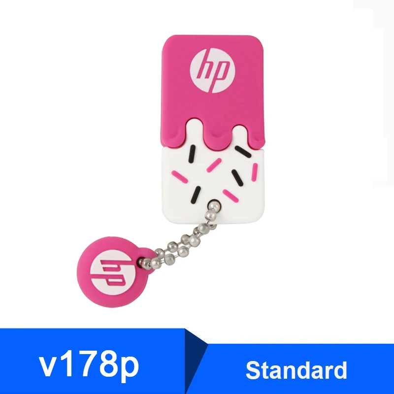 hp USB флеш-накопитель 64 ГБ силиконовая Флешка с DJ OTG type C Cle USB диск на ключ мини USB Флешка 32 Гб 16 Гб