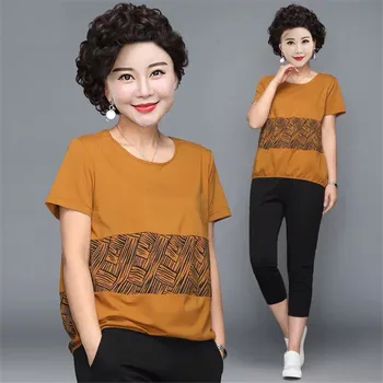 

Fashion women suit Summer clothing 2020 New 2 piece set women Large size female Tracksuit for women