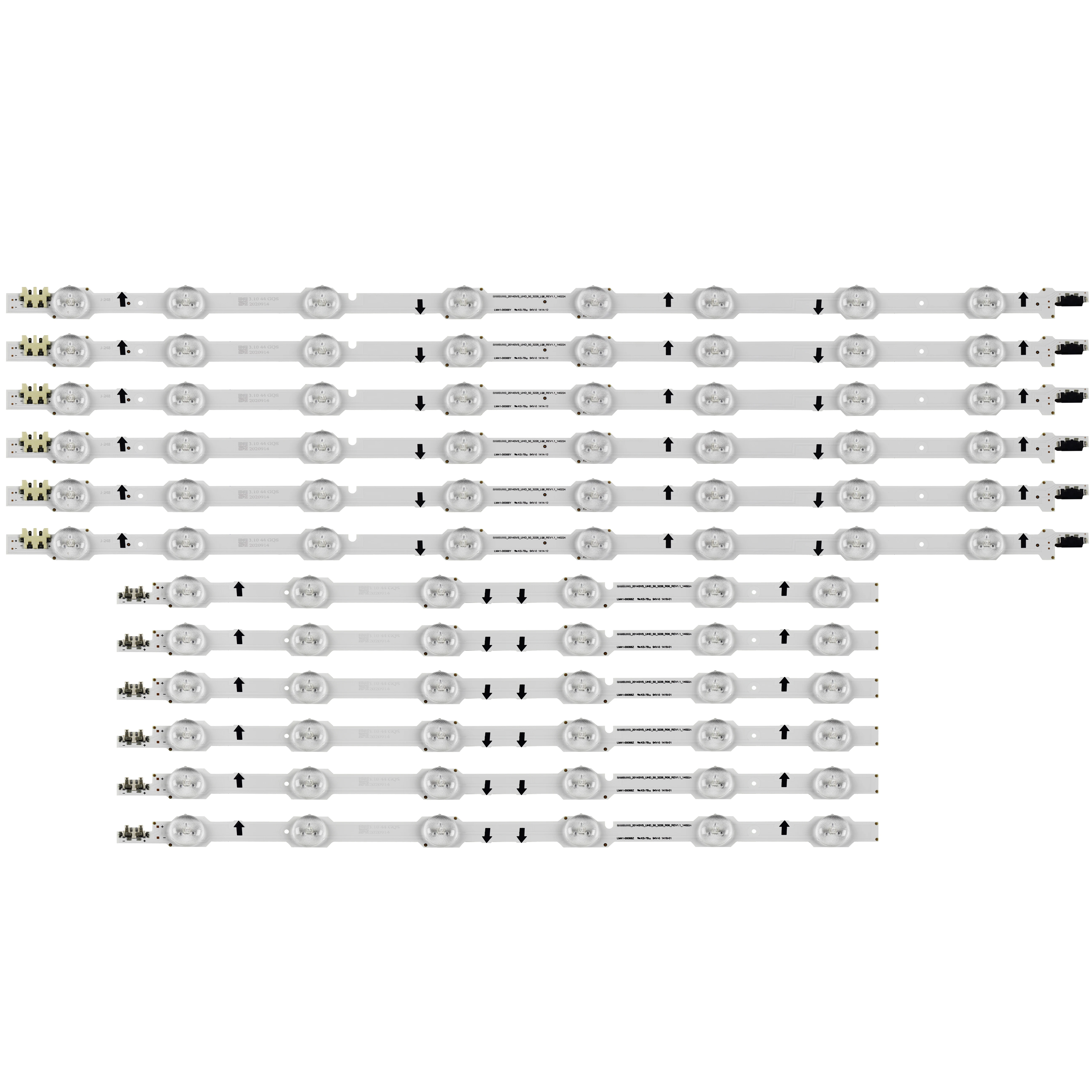 Светодиодная лента для подсветки Samsung UE50HU6900F UN50HU6950 UE50HU7000 UA50HU7000 UE50HU6900S UN50HU6900F
