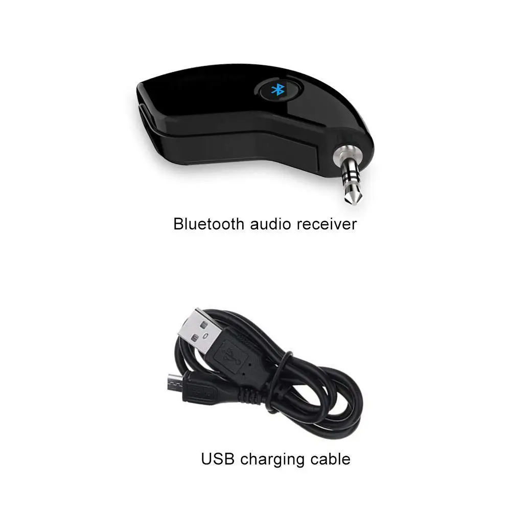 1 шт. 3,5 мм AUX автомобильный Bluetooth приемник динамик Музыка Аудио потоковый адаптер