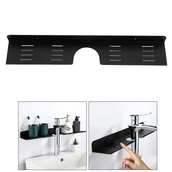 

Bathroom Shelves Kitchen Wall Shelf Shower Bath Storage Rack Bathroom Accessory