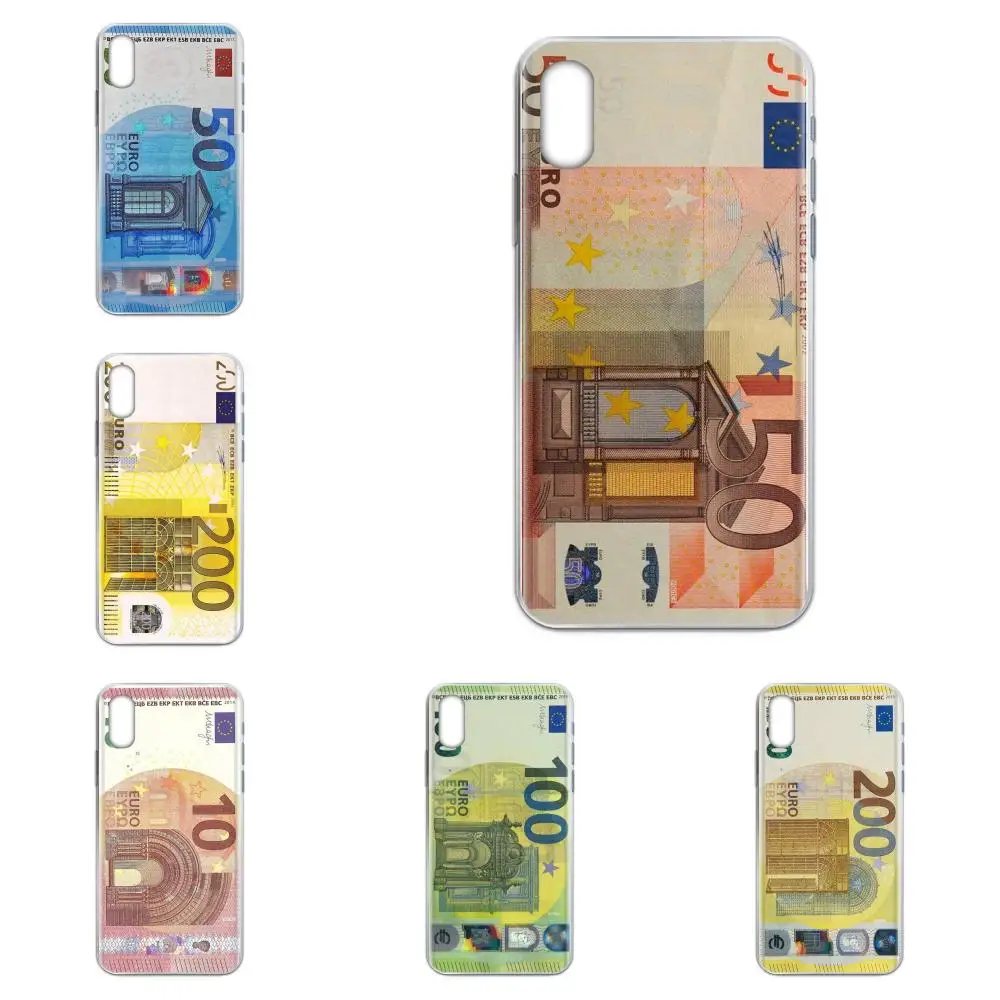 Мягкий милый чехол из ТПУ для Samsung Galaxy Note 5 8 9 S3 S4 S5 S6 S7 S8 S9 S10 5G mini Edge Plus Lite Euro Money |