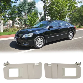 

Car Left & Right Side Sun Visor Without Vanity Light for Toyota Camry 2007-2011 74320-06780-E0 74310-06750-E0
