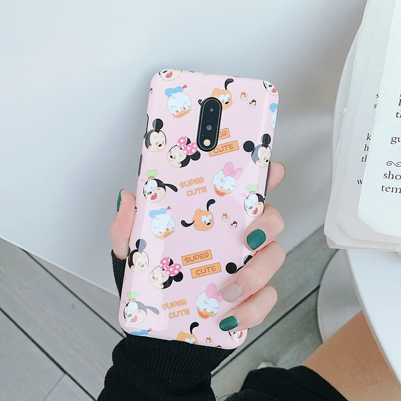 Чехлы для телефонов OnePlus 7 с изображением мультяшной головы, Мягкая матовая задняя крышка, Подарочные чехлы для телефонов one plus для Oneplus 7 Pro, задняя крышка