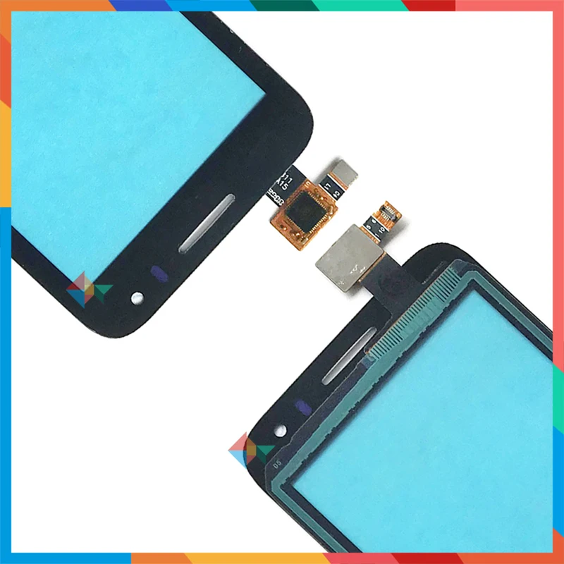 10 шт./лот Высокое качество 4," для Alcatel One Touch Pop D3 OT4035 сенсорный экран дигитайзер Переднее стекло объектив сенсорная панель