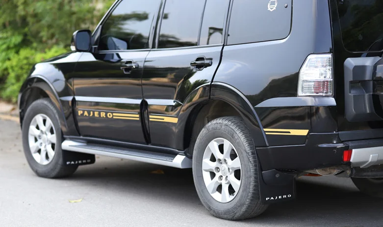 Брызговики для Mitsubishi Pajero, 4 шт., 2007-2020 | AliExpress