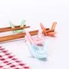 1/2Pcs Cute Chopsticks Holders Ceramic Panda Rabbit Paper Cranes Shaped Miniatures Spoon Fork Holder Stand Chopsticks Rest ► Photo 2/6
