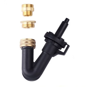 

Home Brew Beer Wine Bottle Washer Rinser with Kitchen Faucet Adapter for Home Beer Brewing Wine Making