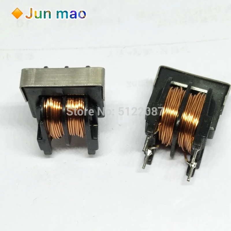 2PCS UU16 10mH 0.5 Wire Diameter 3A UF16 Filter Inductor Power Supply Common Mode inductor Choke Coil 10*13 | Обустройство дома
