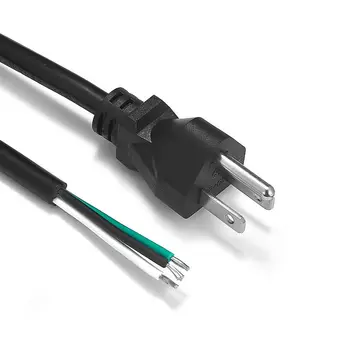 

2pcs Dishwashers Power Cord 6ft 10ft 16AWG Replacement US NEMA 5-15P Power Supply Cable For Range Hood Vacuum Circular Saw Fan