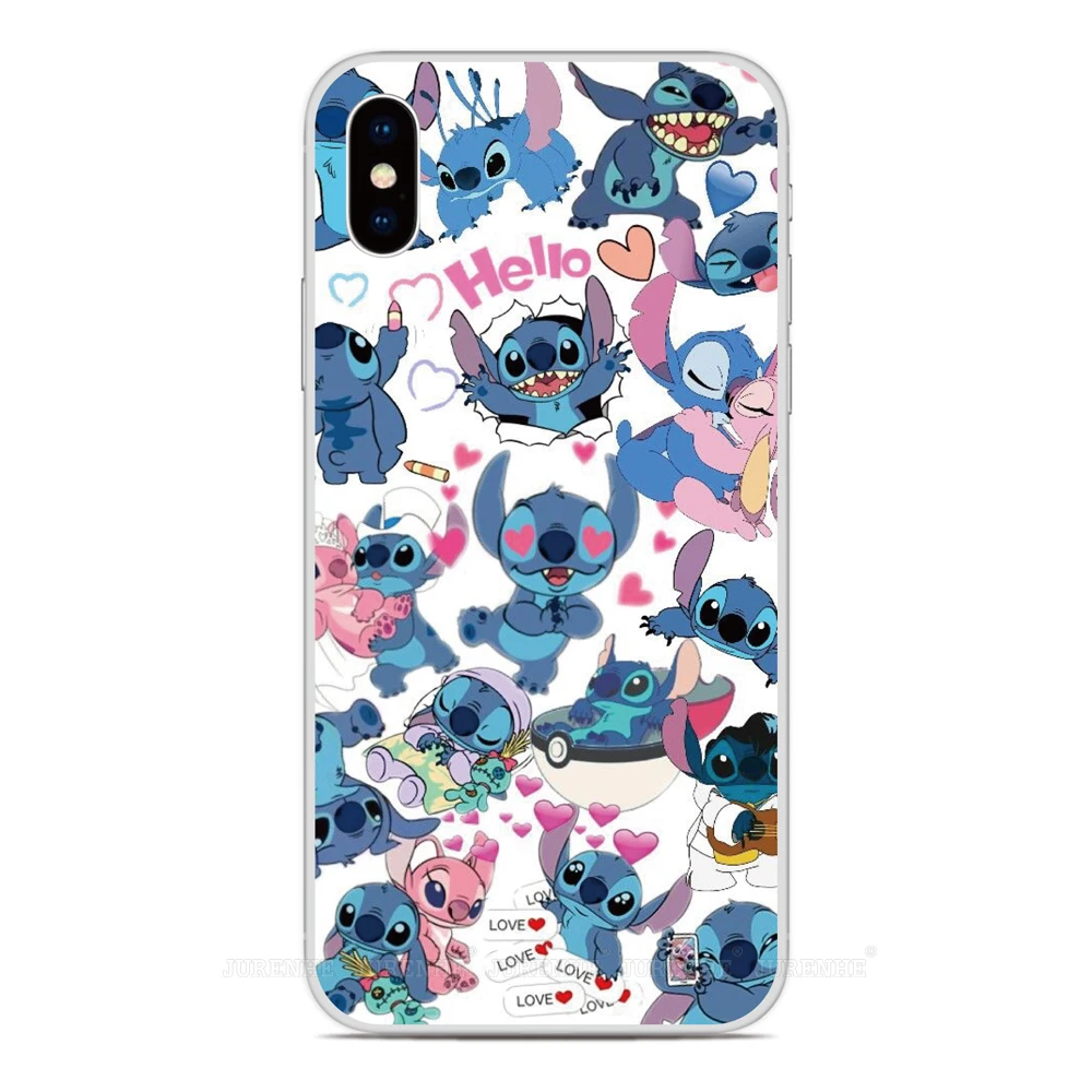 Прозрачный мягкий кремний TPU Fundas Stitch Ohana чехол для телефона для BQ Aquaris M4.5 E4 C X X2 Pro U U2 Lite VS V Plus E4.5 чехол - Цвет: Style 13