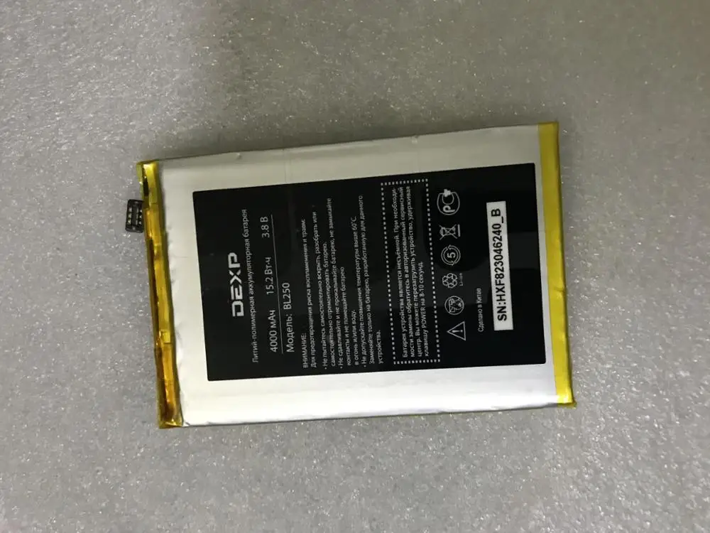 100% Original 4000mAh BL250 battery for DEXP For Phone in Stock Latest Produce High Quality Battery+Tracking Number | Мобильные