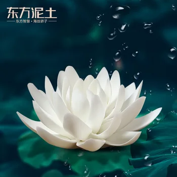 

Handmade lotus incense burner for home use