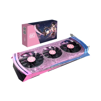 

Yeston RX5700XT 8G D6 Graphics Card Boost 2010MHz/14GHz 8GB 256bit GDDR6 Gaming Graphics Card with 3 Fans